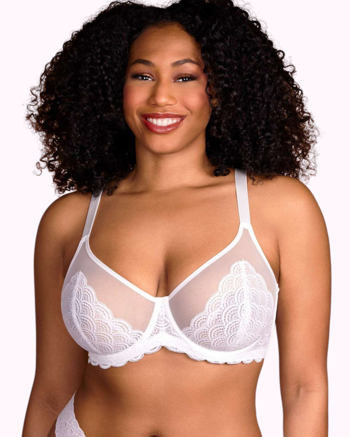 Mermaid Lace Minimizer Bra