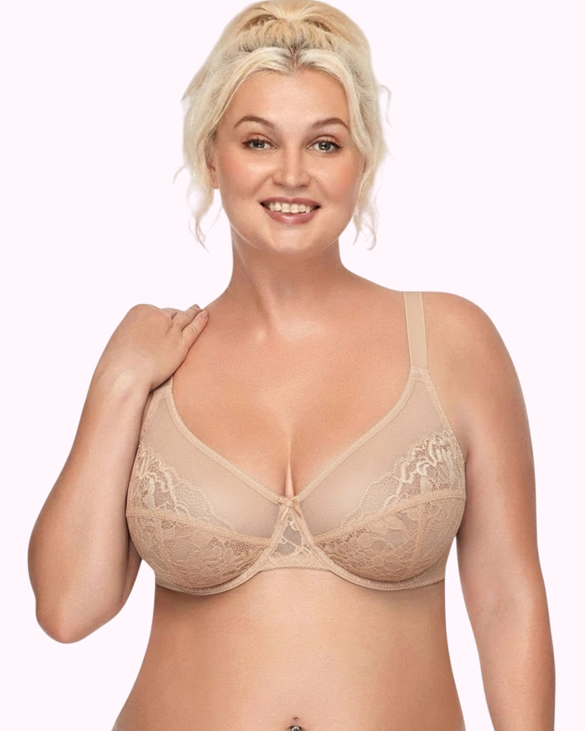 Nude Breast Minimizer Bra - Enchant